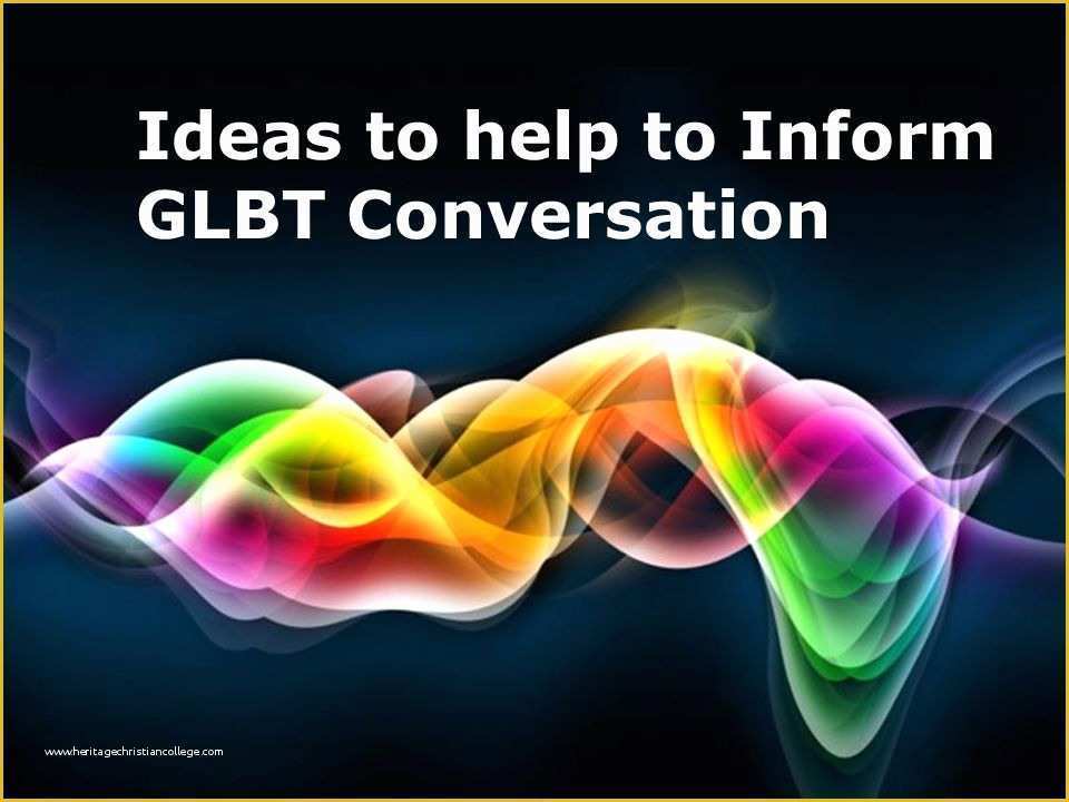 Free Lgbt Powerpoint Templates Of Ideas to Help to Inform Glbt Conversation Free Powerpoint