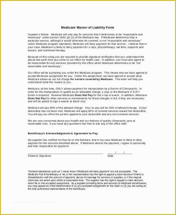 Free Liability Release form Template Of 11 Liability Waiver form Templates Pdf Doc