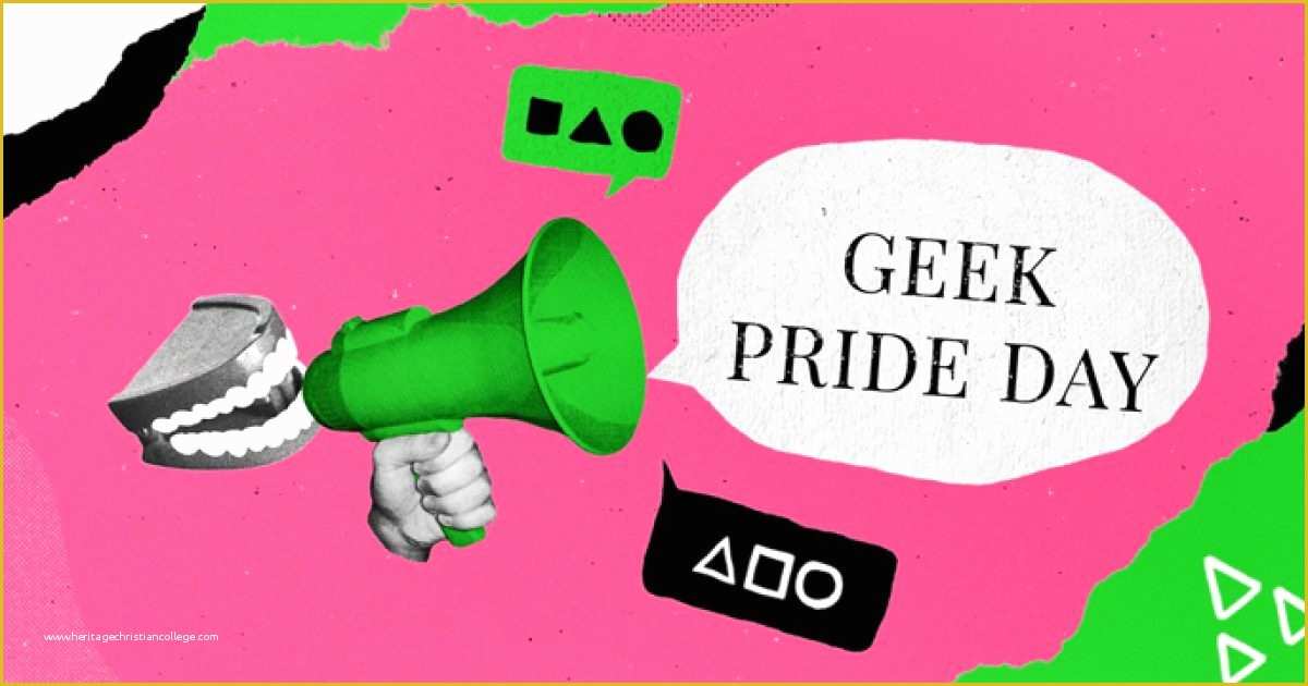 Free Like Us On Facebook Template Of Geek Pride Day Video Template
