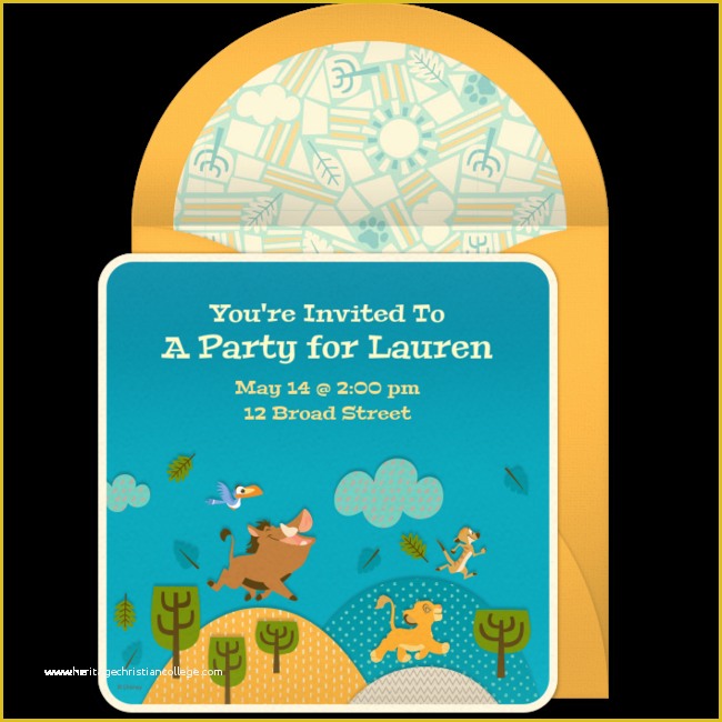 Free Lion Guard Invitation Template Of Free the Lion King Invitations Photographs