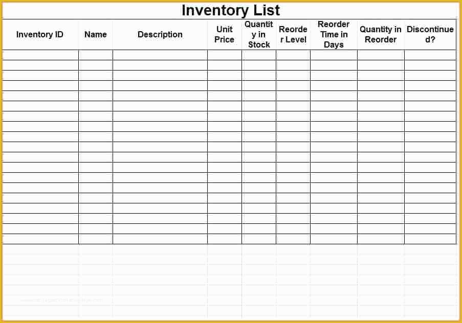 Free Liquor Inventory Spreadsheet Template Of 10 Sample Bar Inventory Spreadsheet