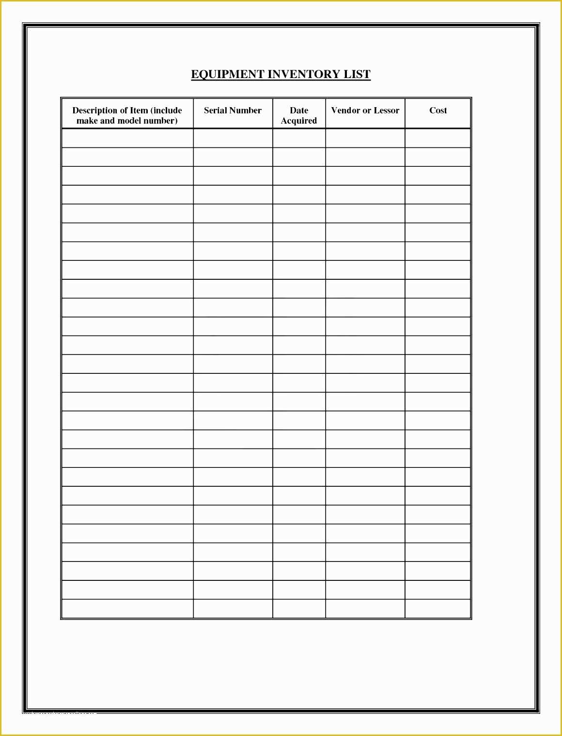Free Liquor Inventory Spreadsheet Template Of 6 Server Checklist Template Excel Exceltemplates