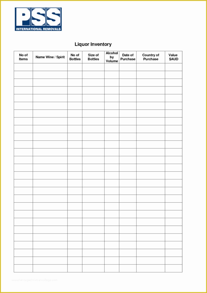 Free Liquor Inventory Spreadsheet Template Of Free Bar Inventory Spreadsheet and 5 Liquor Inventory