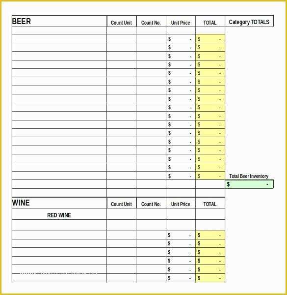 Free Liquor Inventory Template Of 18 Free Liquor Inventory Spreadsheet – Lodeling