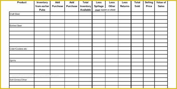 Free Liquor Inventory Template Of Liquor Inventory Sheets Free Inventory Spreadshee Liquor