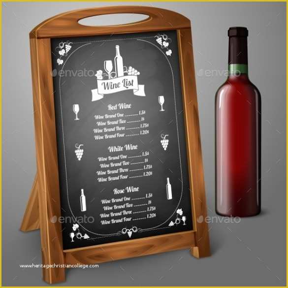 Free Liquor Website Templates Of 22 Chalkboard Menu Templates – Free Sample Example