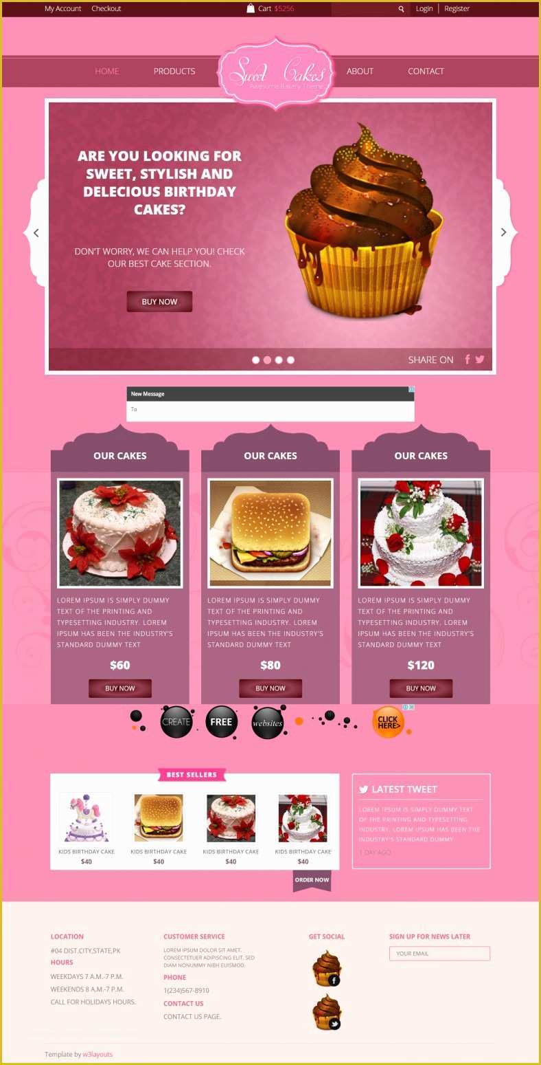 Free Liquor Website Templates Of 9 Best Sweet Shop Website Templates & themes