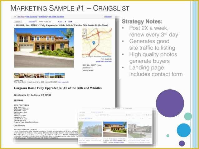 Free Listing Presentation Template Of Listing Presentation Template
