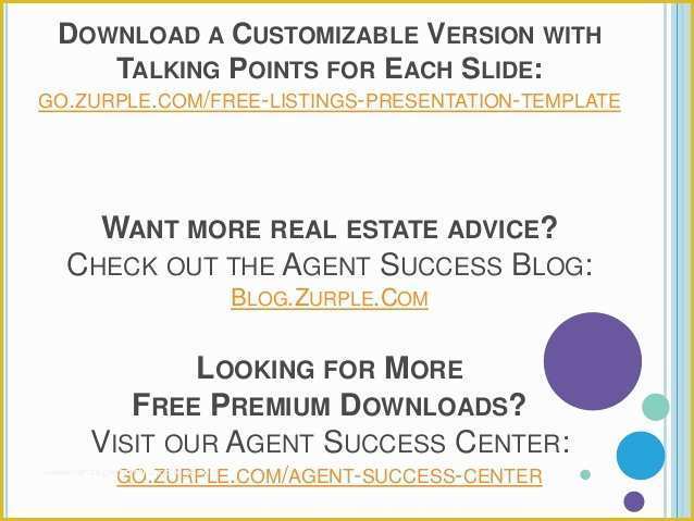 Free Listing Presentation Template Of Listing Presentation Template
