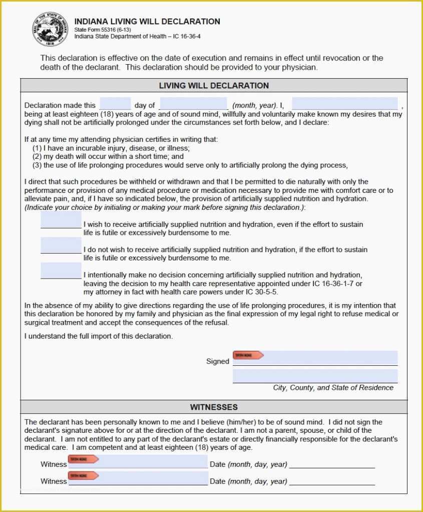 Free Living Will Template Georgia Of Health Care Directive form Mn Will Be A