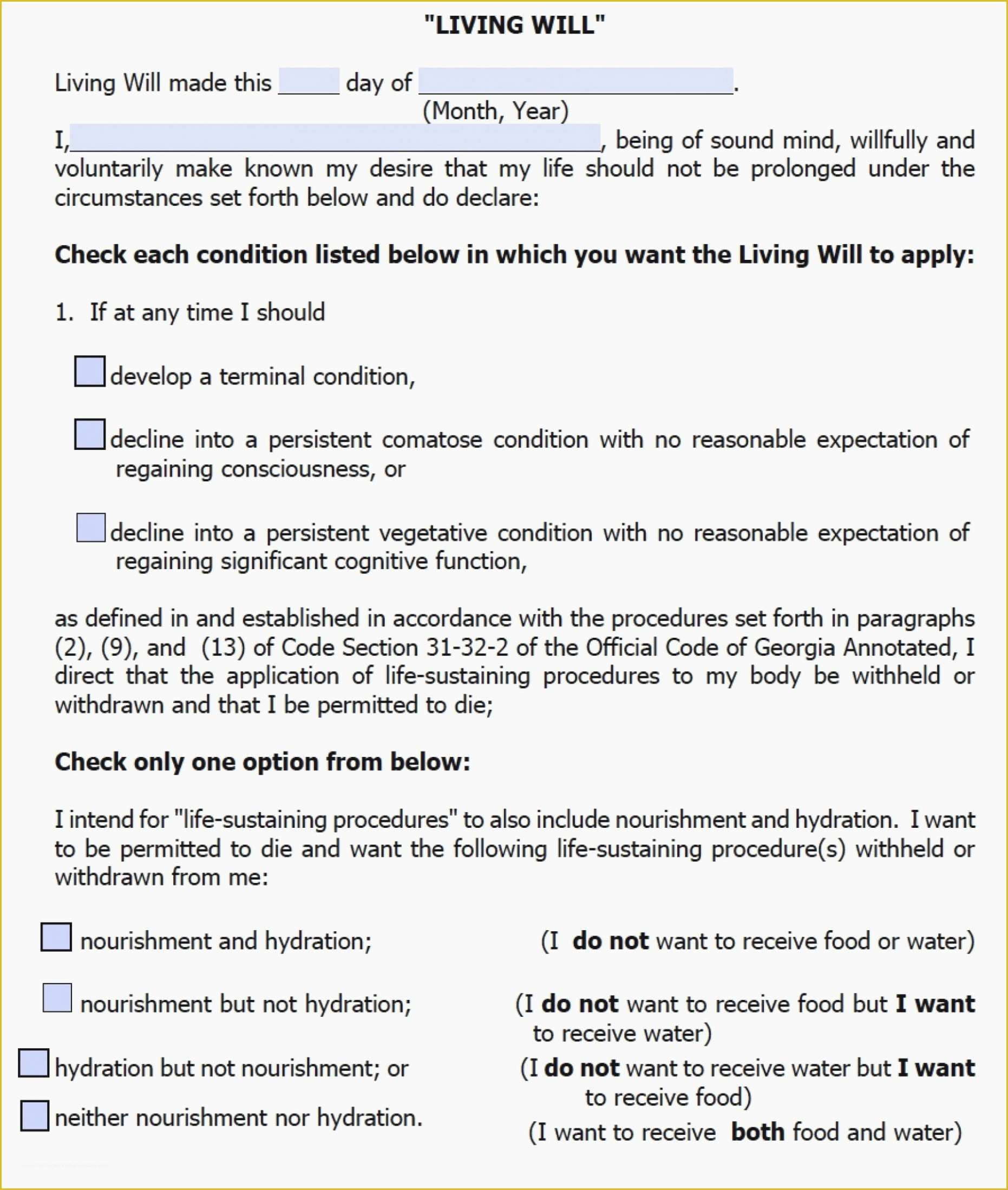 Free Living Will Template Georgia Of the Ten Reasons tourists Love Living Will