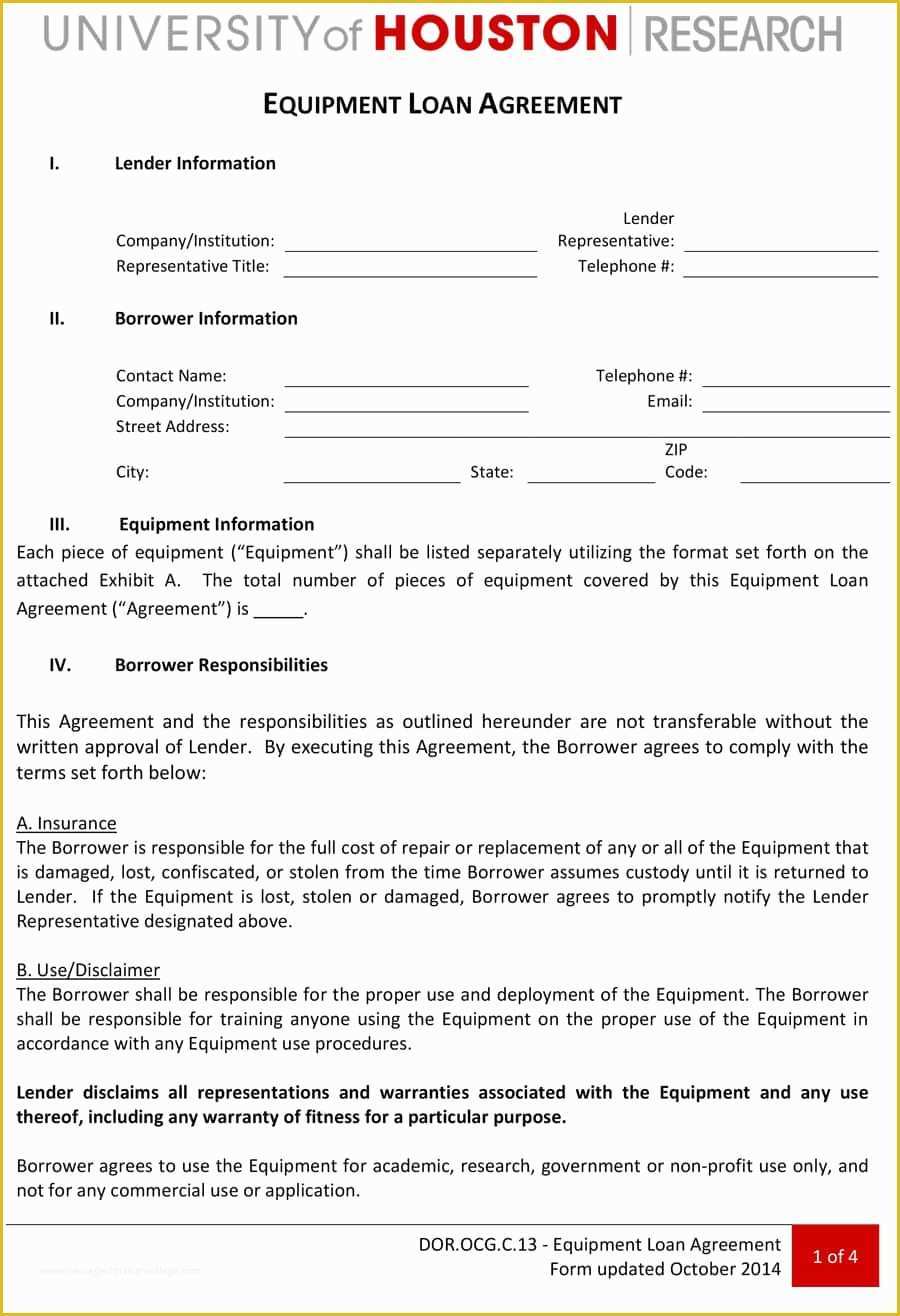 Free Loan Agreement Template Of 40 Free Loan Agreement Templates [word & Pdf] Template Lab