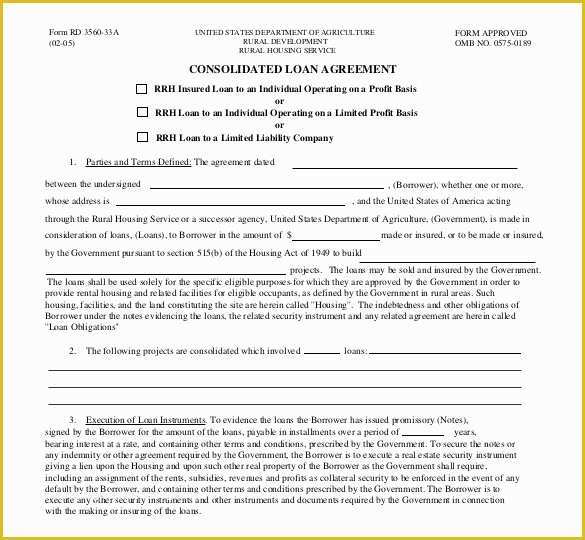 Free Loan Agreement Template Of Loan Contract Template – 20 Examples In Word Pdf