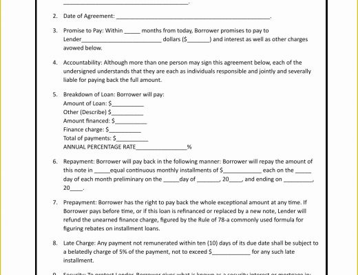 Free Loan Agreement Template Pdf Of Download Simple Loan Agreement Template Pdf Rtf