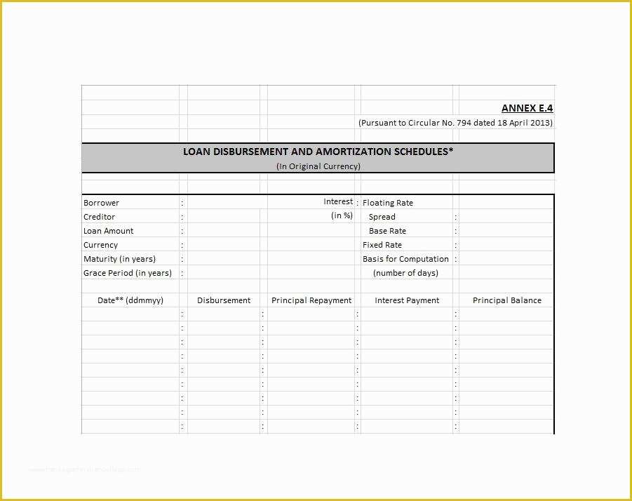 Free Loan Amortization Schedule Excel Template Of 28 Tables to Calculate Loan Amortization Schedule Excel