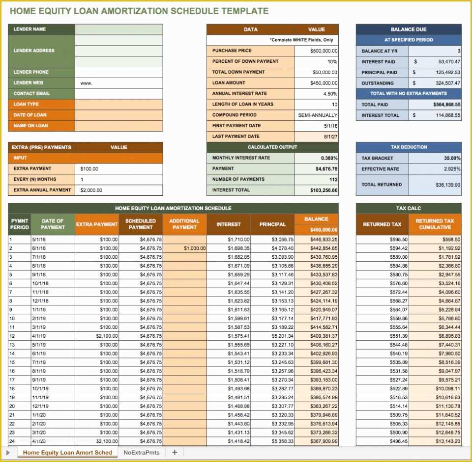Free Loan Amortization Schedule Excel Template Of Free Excel Amortization Schedule Templates Smartsheet