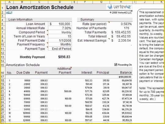 Free Loan Amortization Schedule Excel Template Of Home Mortgage Calculator Excel Sheet Free Mortgage