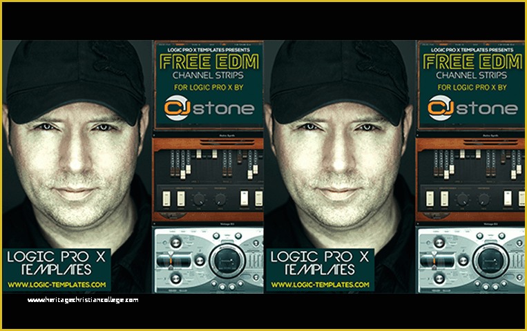 Free Logic X Templates Of Free Logic Pro X Edm Channel Strips by Cj Stone ﻿