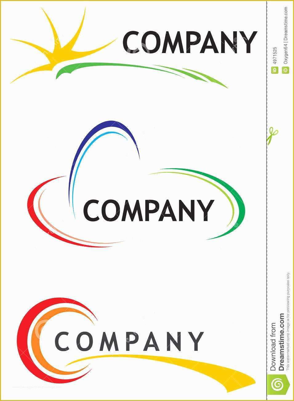 Free Logo Design Templates Of Corporate Logo Templates Stock Vector Image Of Icon