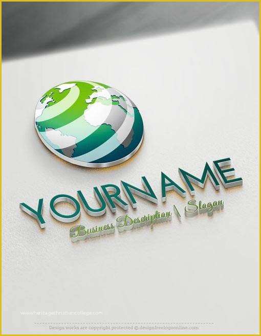 Free Logo Design Templates Of Free Globe Logo Collection