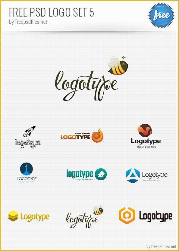 Free Logo Design Templates Of Free Psd Logo Design Templates Pack 5 Free Psd Files