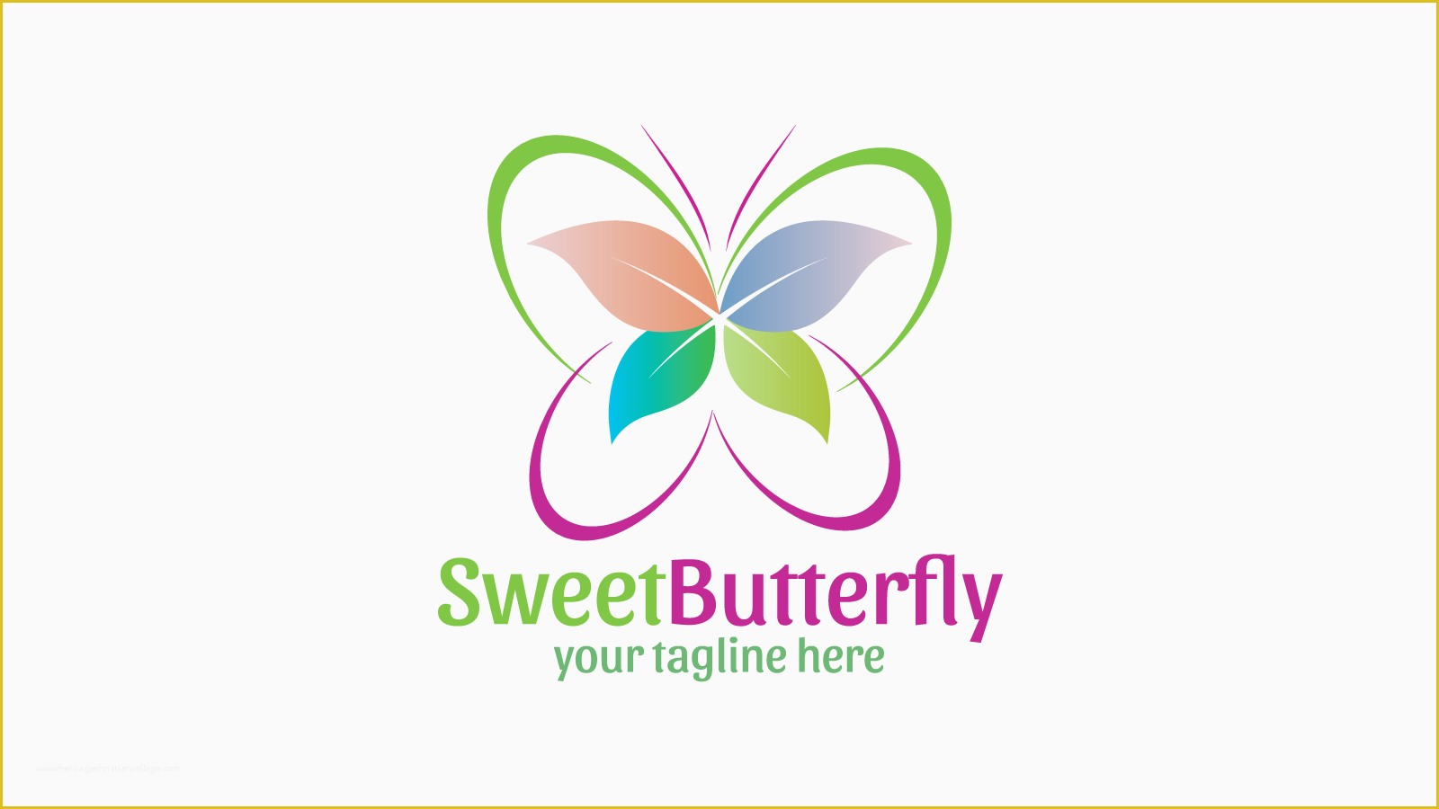 Free Logo Design Templates Of Sweetbutterfly Free Logo Design