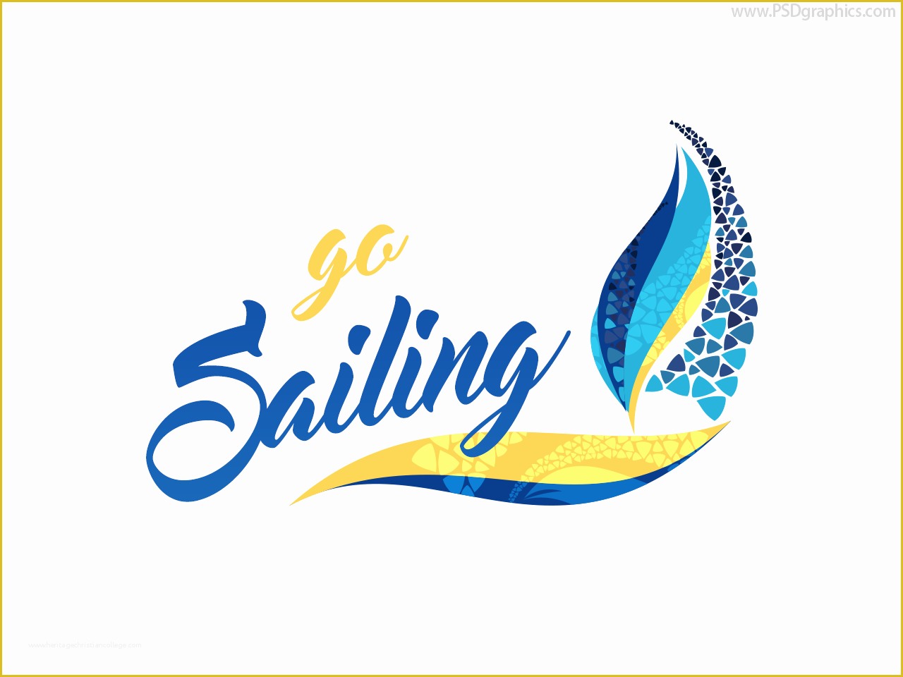 Free Logo Templates Psd Of Sailing Logo Psd and Ai Templates