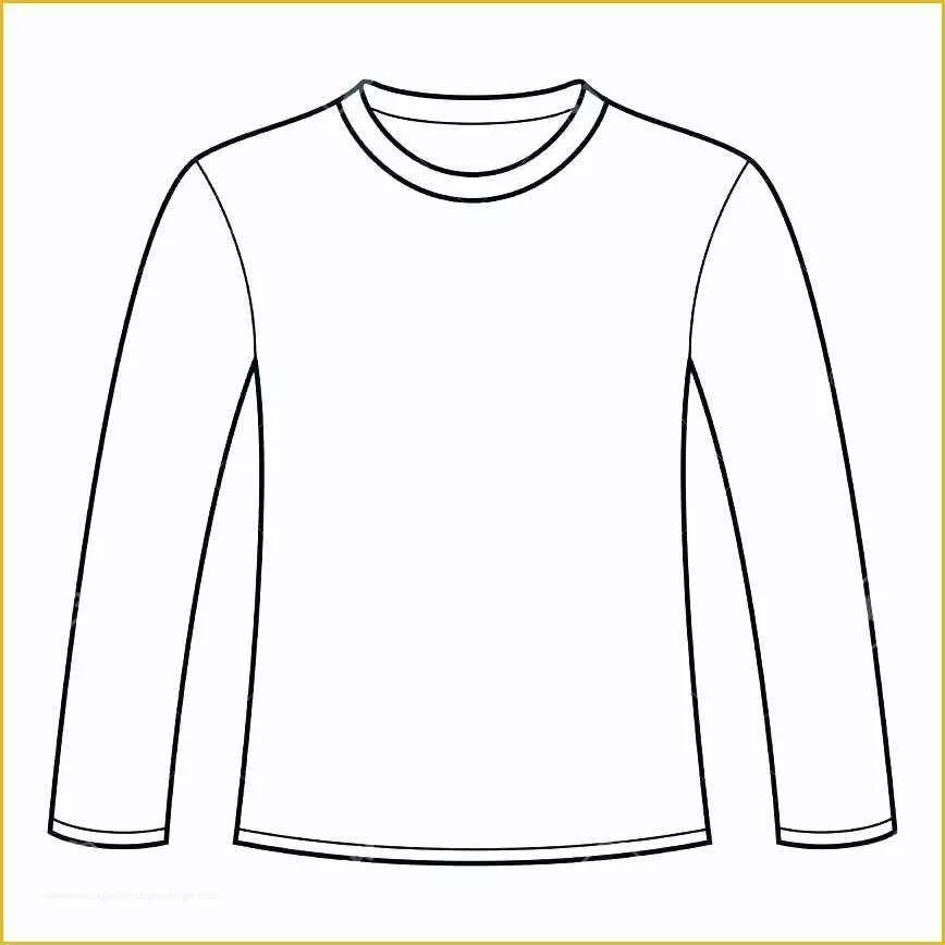 Long Sleeve Shirt Coloring Page | My XXX Hot Girl