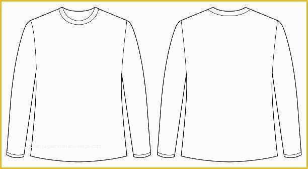 Free Long Sleeve Shirt Template Of Royalty Free Long Sleeve Shirt Clip Art Vector