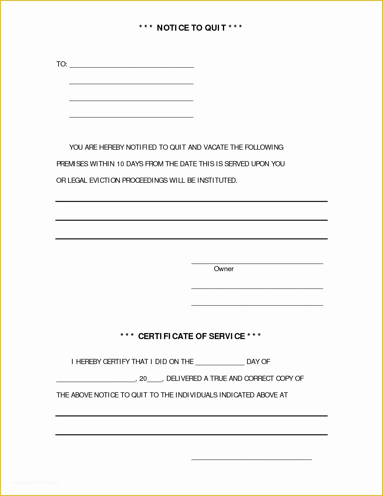 Free Louisiana Eviction Notice Template Of 10 Best Of Free 10 Day Eviction Notice Template