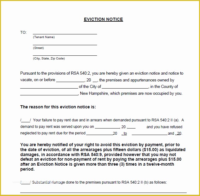 Free Louisiana Eviction Notice Template Of 30 Day Eviction Notice