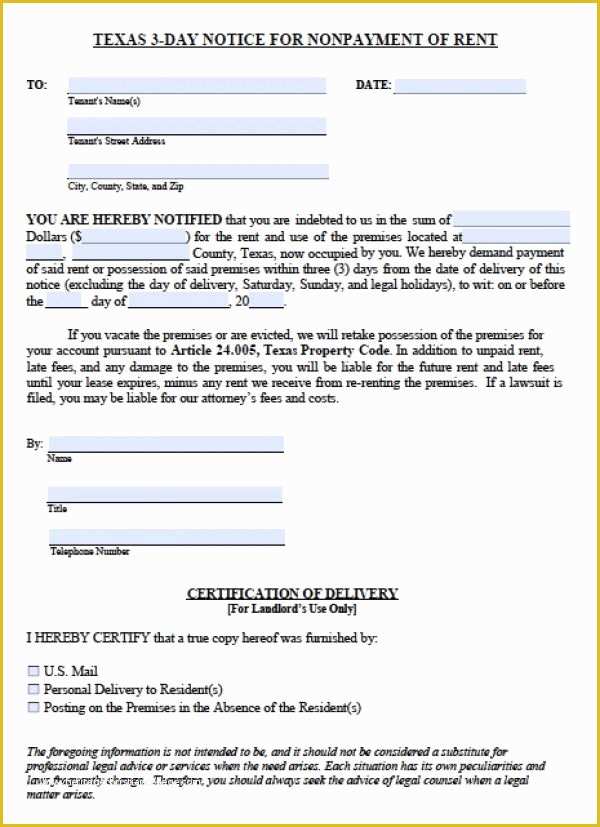 Free Louisiana Eviction Notice Template Of 899 Best Images About Printable Template On Pinterest