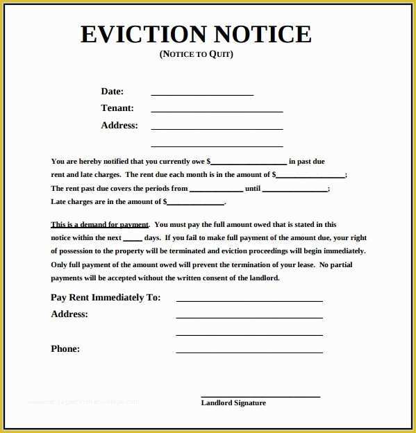Free Louisiana Eviction Notice Template Of Eviction Notice Template Louisiana Template Resume