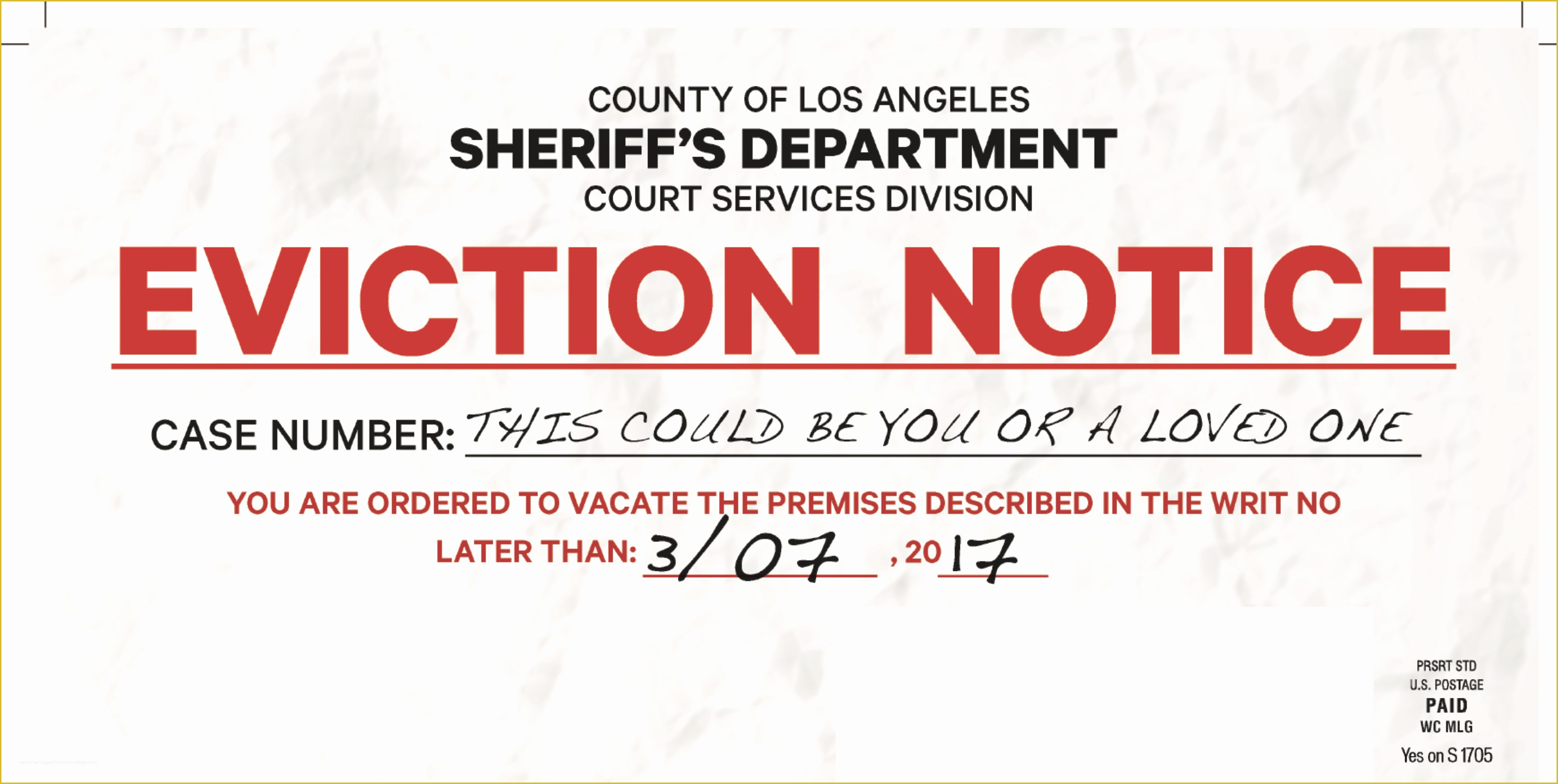 Free Louisiana Eviction Notice Template Of Measure S Campaign ordered to Stop Sending Out Fake