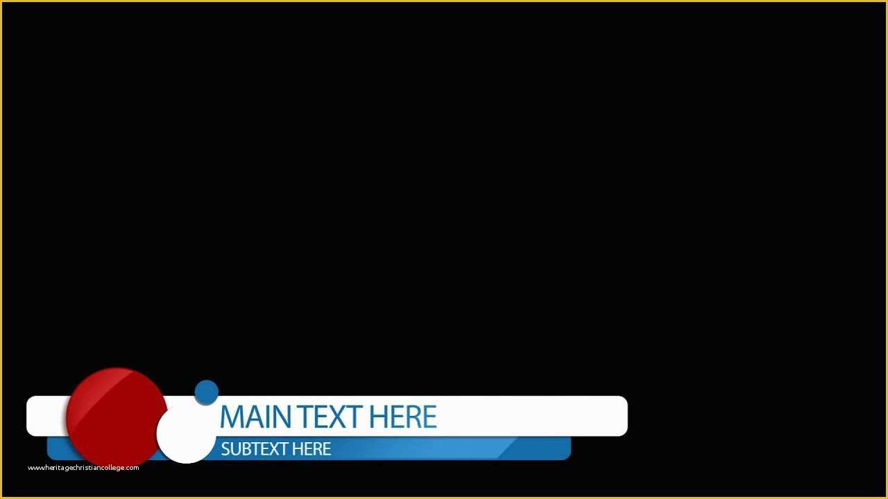 Free Lower Thirds Templates after Effects Of Free after Effects Lower Third Template Bubble Pop