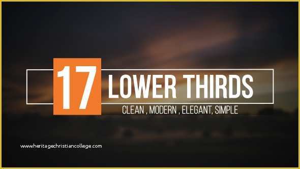 Free Lower Thirds Templates after Effects Of Videohive social Lower Thirds Free after Effects