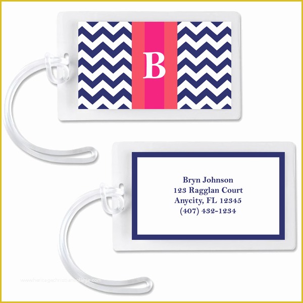 Free Luggage Tag Template Of Luggage Tag Template