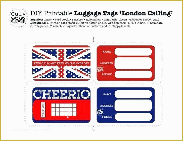 Free Luggage Tag Template Of Vector Luggage Tag Template Luggage Tag Template Download