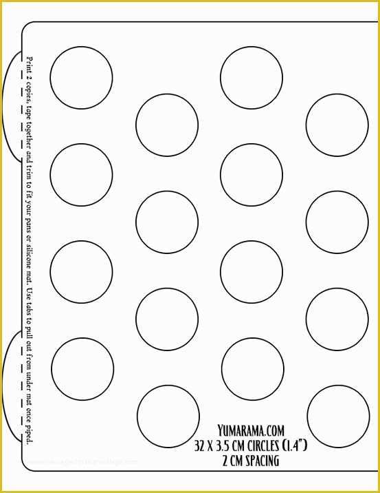 Free Macaron Template Of 7 Best Macarons Templates Images On Pinterest