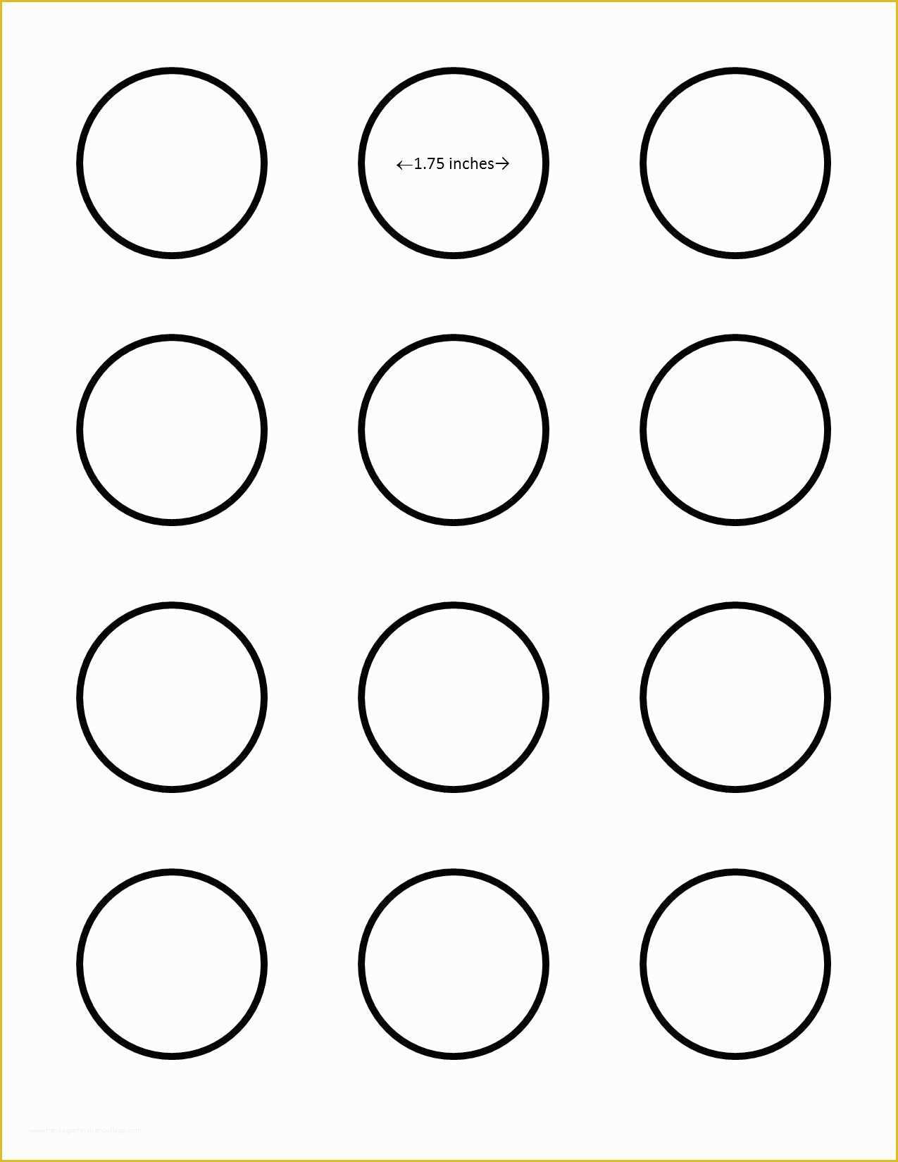 Free Macaron Template Of All Sizes