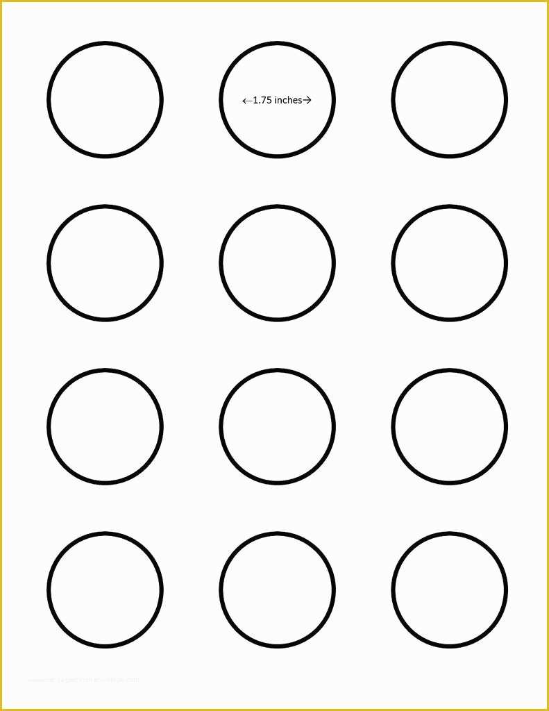 Free Macaron Template Of Macaron 1 75 Inch Circle Template Google