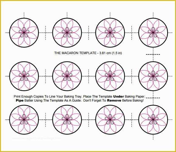 Free Macaron Template Of Macaron Template 9 Download Documents In Pdf Psd