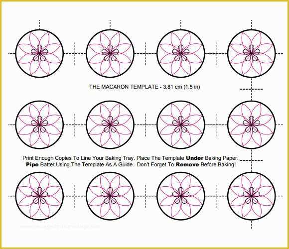 Free Macaron Template Of Macaron Template 9 Download Documents In Pdf Psd