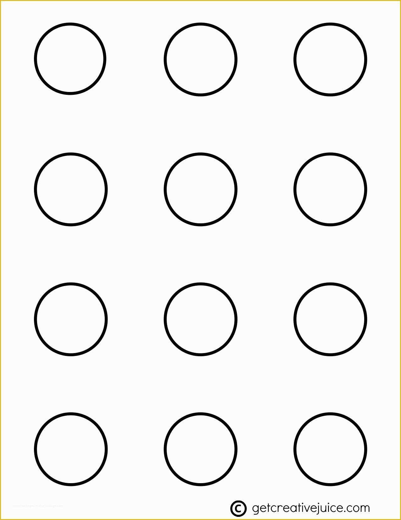1.75 Macaron Template macaron 1.75 inch circle template Google