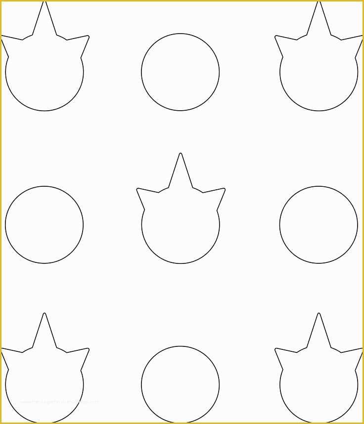 Free Macaron Template Of Unicorn Macarons Nerdy Nummies Pinterest