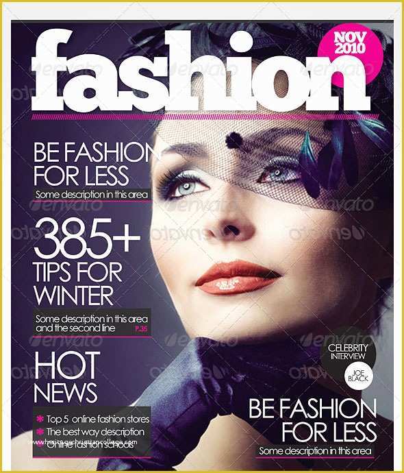 Free Magazine Cover Template Of 50 Indesign & Psd Magazine Cover & Layout Templates