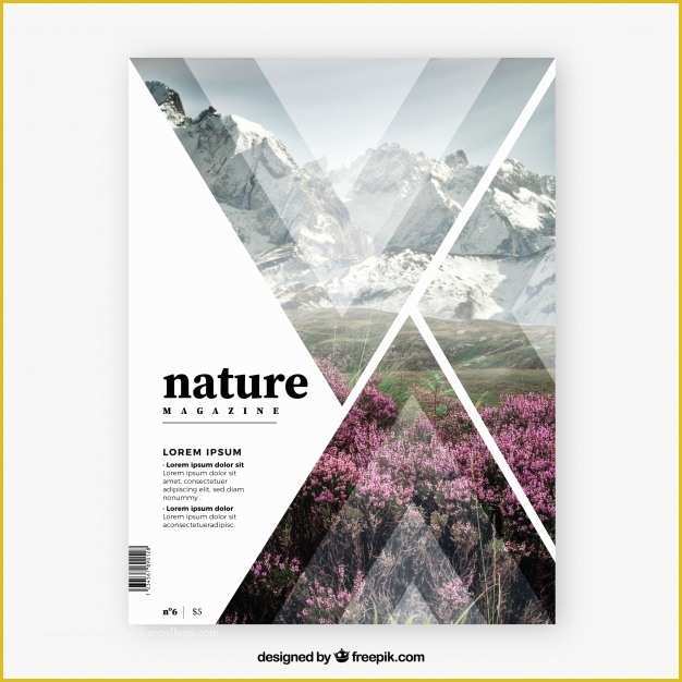 Free Magazine Cover Template Of Magazine Cover Vectors S and Psd Files