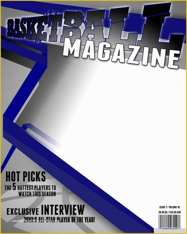 Free Magazine Cover Template Of Magazine Covers