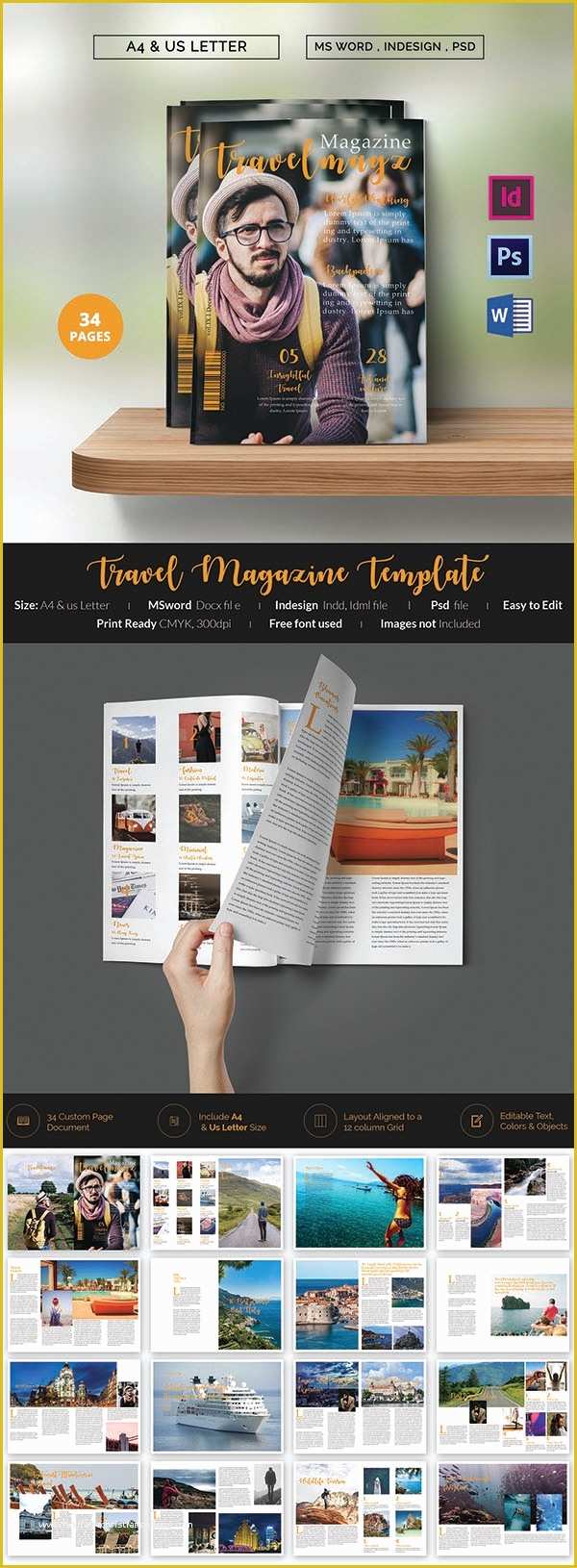 Free Magazine Layout Templates for Word Of 55 Brand New Magazine Templates Free Word Psd Eps Ai