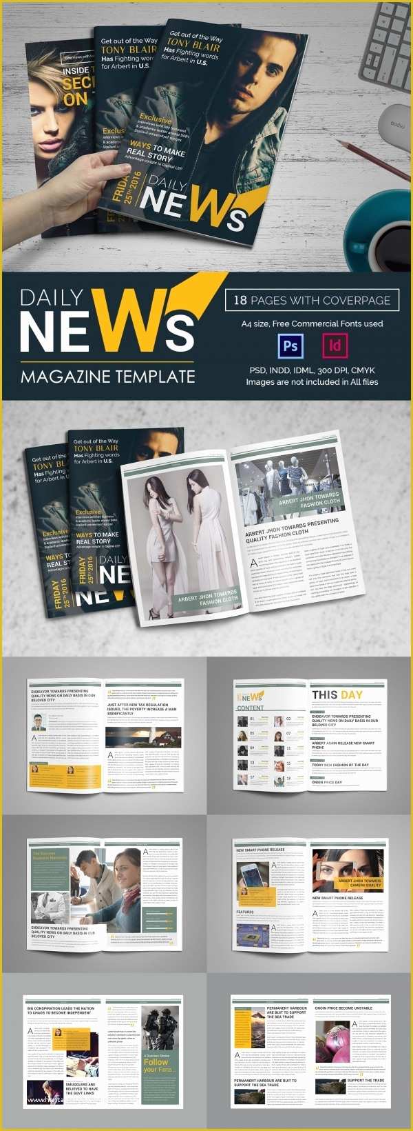 Free Magazine Layout Templates for Word Of 55 Brand New Magazine Templates Free Word Psd Eps Ai